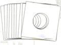 100 Paper : Record Sleeves White 7"