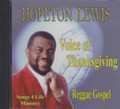 Hopeton Lewis : Voice Of Thanksgiving CD