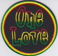 Embroidered Patch...One Love