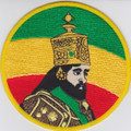 Embroidered Patch...Emperor Haile Selassie
