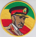 Embroidered Patch...Haile Selassie I 