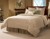 Elite Allentown 11 Piece Super Pack|Leggett & Platt Home Textiles, Elite, Queen, Comforter: 100% Cotton Front, 50% Cotton/50% Polyester Back; Sham: 100% Cotton; Bedskirt: 100% Cotton Drop & 100% Polyester Platform; Euros: 60% Cotton/ 40% Viscore; Accents: 100% Polyester w/ Cotton Fill, 30 Day Warranty against Manufacturer Defects