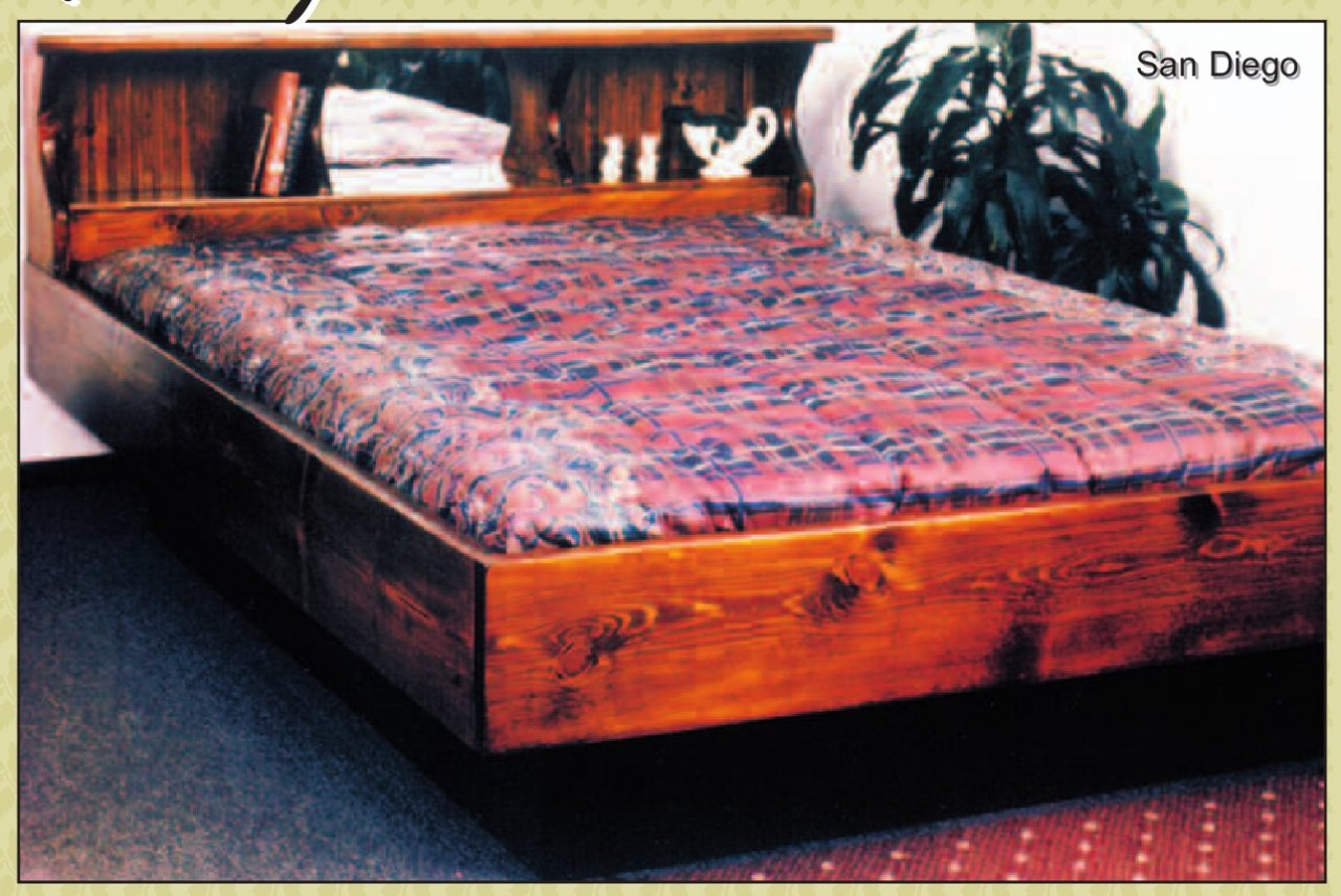 Waterbed Hardsided Base and Frame Waterbed Base Free Shipping from