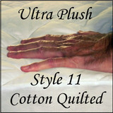 London Bridge Linens Style 11 Ultra Plush Cotton Pad Contour Fitted Style|london bridge linens, style 11, mattress pad, contour fitted style
