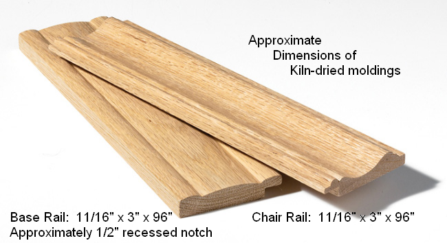 Chair Rail Profiles Chair Rail Profiles