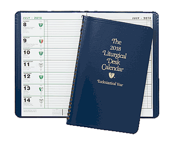 desk calendar 2018