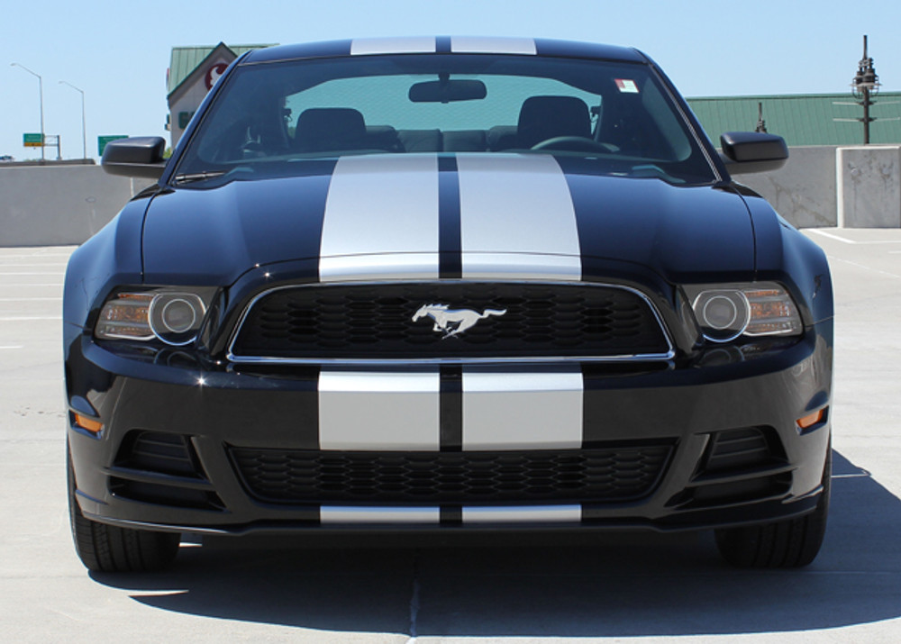 2013 - 2014 Ford Mustang Thunder Graphic Kit Front