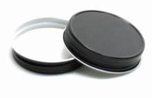 Plastisol Mason Jar Lid - Black