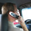 Wilson 301143 Ultra Slim Antenna w/ FME Female Connector Dual Band 800-1900 MHz, in use inside car