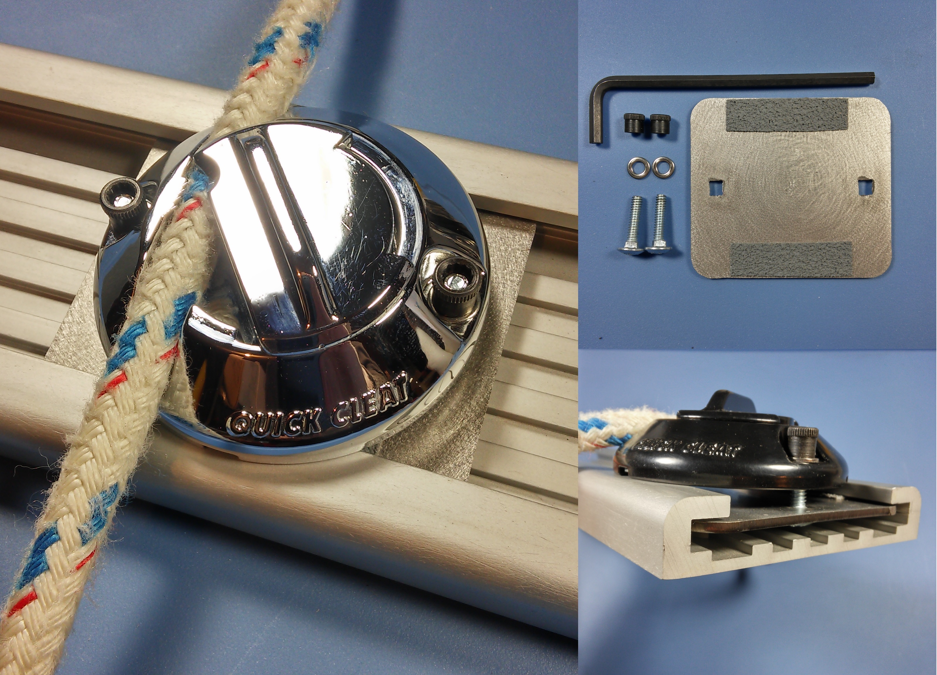 Track Adapter for Quick Cleat now available Quick Cleat, LLC