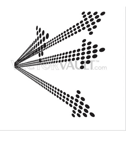 clipart dotted arrow - photo #46