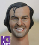 1/6 Action Figure Head Play Head Sculpt-Jack Nicholson Shining