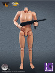 Toys City TTL 1/6 Scale 12" Male Nude figure Body T2.0 Light skin tone