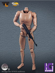 Toys City TTL 1/6 Scale 12" Male Nude figure Body T2.0 Brown skin tone