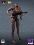 Toys City TTL 1/6 Scale 12" Male Nude figure Body T2.0 DARK Skin tone