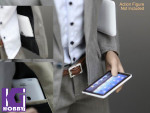 1/6 scale tablet computer iPad-White Color