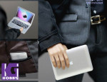 1/6 scale Laptop Computer Macbook-Silver Color