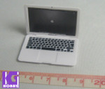 1/6 scale Laptop Computer Macbook-White Color