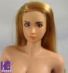 1/6 Repaint Female/Girl Action Figure Head Sculpt-BLONDE HAIR