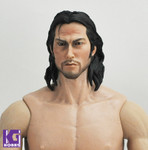 1/6 Action Figure Head Sculpt -Japanese Samurai Miyamoto Musashi 宮本武蔵 ver 2