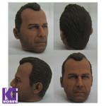 Custom Made 1/6 figure Head Sculpt-Bruce Willis from Die Hard