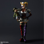 Square Enix Batman Arkham Asylum: Play Arts Kai: Harley Quinn Action Figure