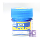 Mr Hobby Mr. Color GUNZE MODEL COLOR PAINT 10ml 50 Gloss Clear Blue