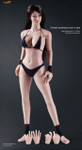 Phicen 1/6 Female Seamless Large Breast Pale Figure Body, Enhanced Version