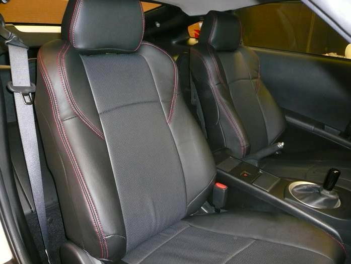 Nissan 350z orange leather seats #2