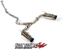 Tanabe Medalion Concept G Blue Turbo Back Exhaust - Subaru Impreza WRX Sti 08-09