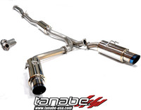 Tanabe Medalion Concept G Blue Cat-Back Exhaust - Mitsubishi Lancer EVO10 08-09