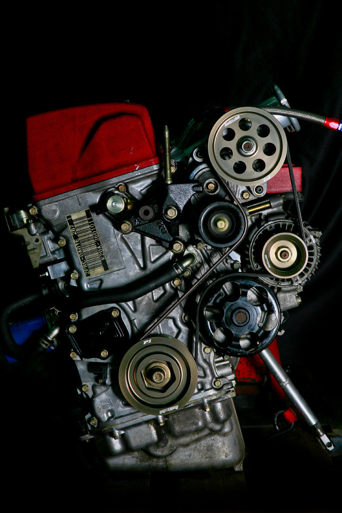 Furious Customs Buddy Club Crank Pulley Kit K20A2 Acura RSX TypeS