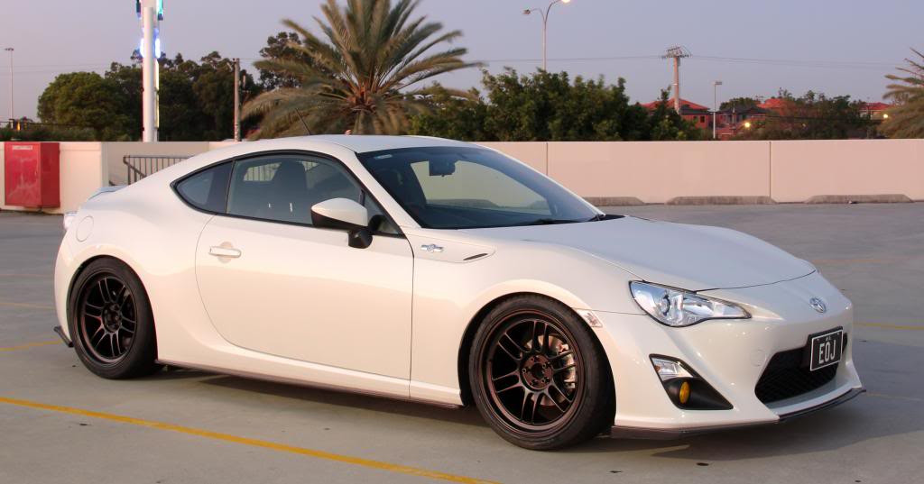 scion frs lowered stock wheels