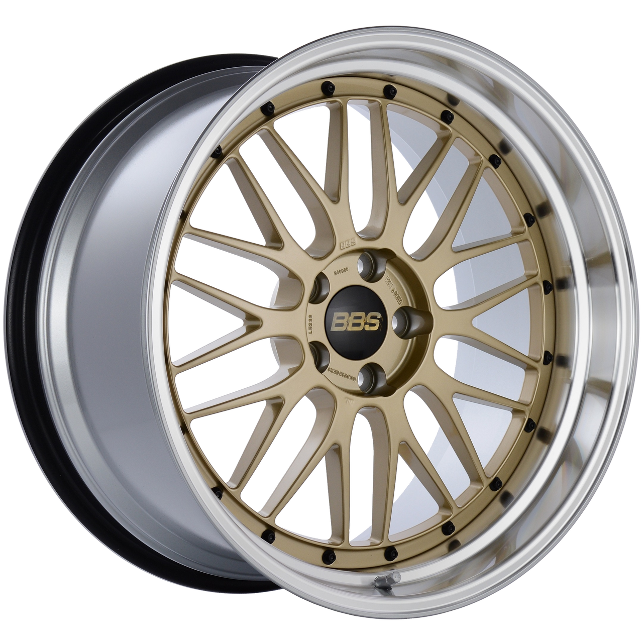 Furious Customs | BBS LM 20x10.5 5x114.3 ET20 CB66 Gold Center Diamond ...