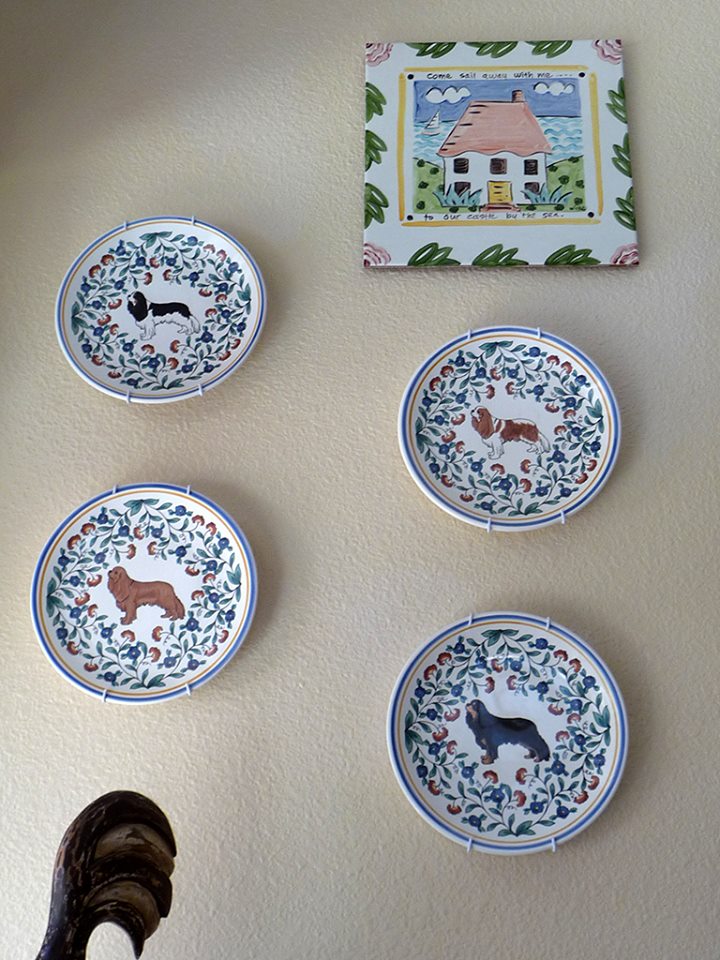 Cavalier plates by shepherds-grove.com Cavalier King Charles Spaniel plates