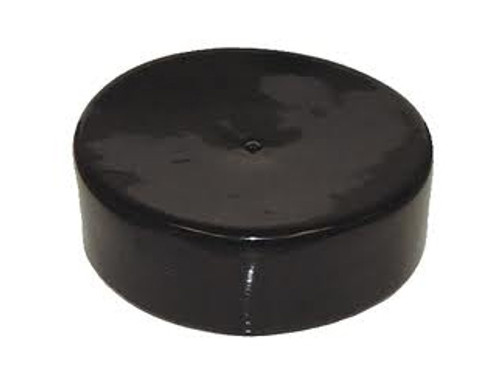 Cap-Head Piling Caps, Black, 8-in