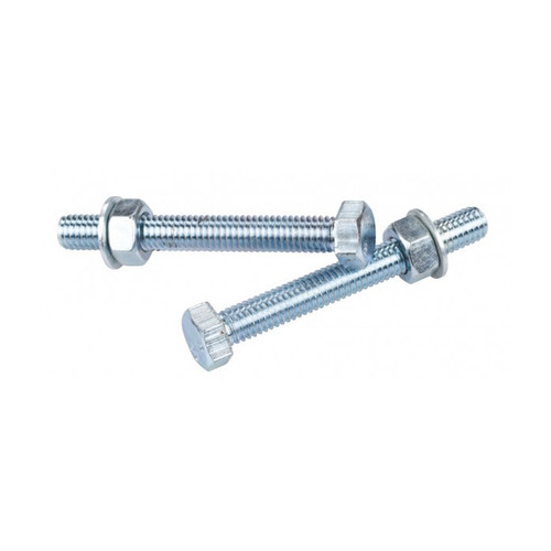 HarborWare 12" Dock Cleat Hex Bolt, Nut, Washer, 4-pk