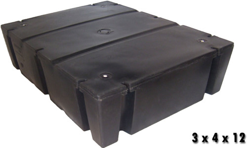 HarborWare 3' x 4' x 12" Dock Float Drums, 605lbs