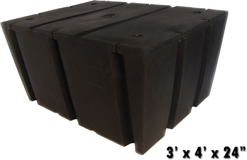 HarborWare 3' x 4' x 24" Dock Float Drums, 1210lbs