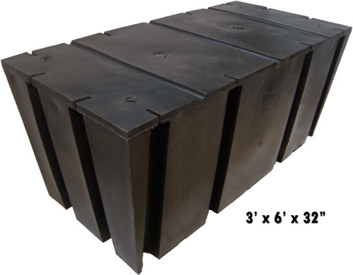 HarborWare 3' x 6' x 32" Dock Float Drums, 2419lbs