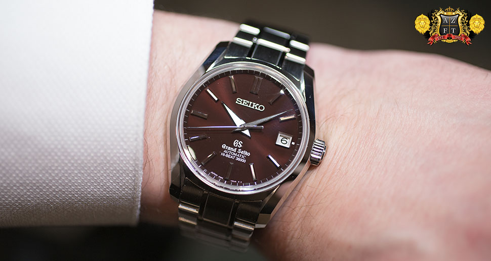 grand seiko burgundy dial