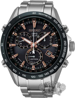 Seiko Astron GPS Solar Chronograph SSE033