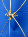 Center piece of Tournament Cable Standard 6 Arm Titanium.