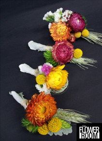 kayleen buttonholes corsage hair circlet