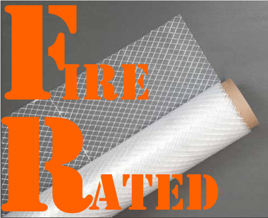 6 Mil 40x100 Fire Rated String Reinforced Poly Sheeting - Jendco Safety ...