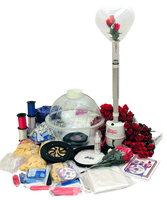 The ST-5 Keepsake Stuffer kit comes with everything the beginner needs to start a Balloon Stuffing business
