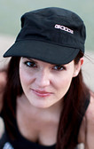 GOODE Black Military Hat