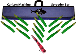 Machine Spreader Bar 48" w/15 12" Machine Lures
