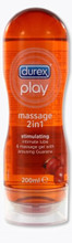 Durex Play Massage 2 in 1 - Stimulating Intimate Lube is perfect for body massage as well as intimate areas.