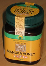 FREE WORLDWIDE DELIVERY Natural Solutions East Cape UMF 15+ Active Manuka Honey, supports healing and soothes sore throats